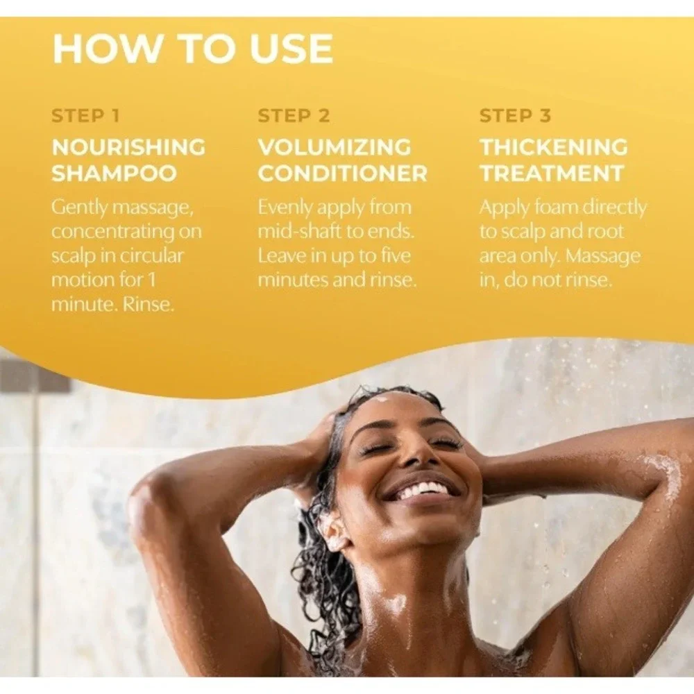 BosleyMD Defense Volumizing System 3-Step Hair Loss Prevention Kit for Fine Hair
